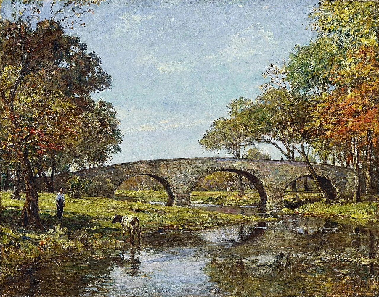 Il vecchio ponte - Museo Nacional Thyssen, Bornemisza, Madrid